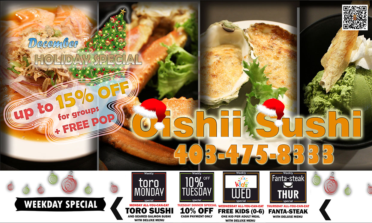Oishii Sushi Calgary